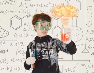 Expérience scientifique pour enfants